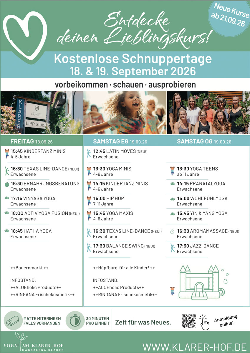 Schnuppertag 2026